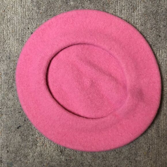 Vintage 1980’s Pretty in Pink 100% Wool Ultrabasque Beret | Brand New - Picture 2 of 5